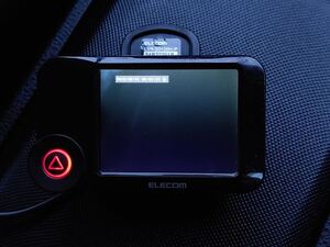 ELECOM エレコム レーダー探知機 動作確認済み 8GB SDカード付き