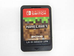 6E486EZ6◎Nintendo Switch スイッチ MINECRAFT マイクラ ソフトのみ◎中古【送料無料】