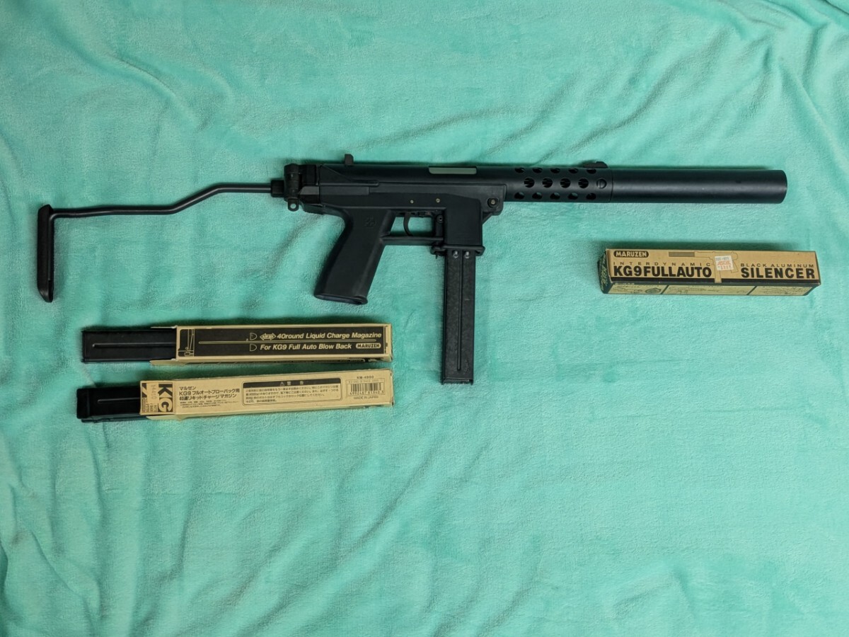 MARUZEN KG-9 マガジン2本付き Yahoo!オークション -「kg9 マガジン」の落札相場・落札価格