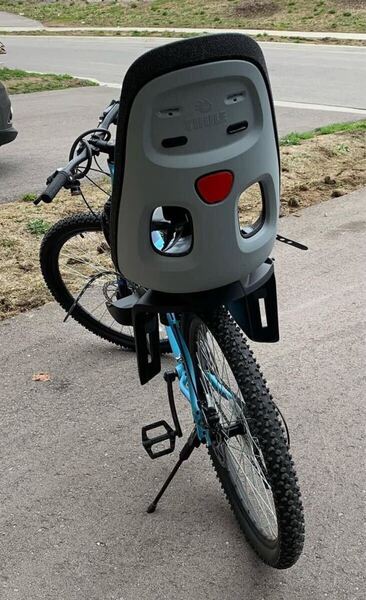 THULE Yepp フレームマウント型チャイルドバイクシート MTB ロードバイク 自転車子供後ろ乗せシート