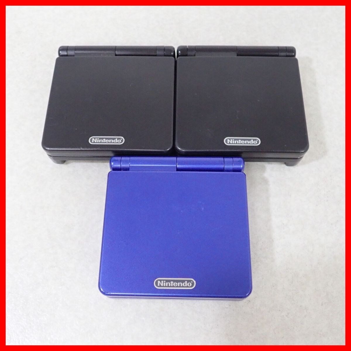 中古】任天堂 ゲームボーイアドバンスSP パールブルー 本体のみ