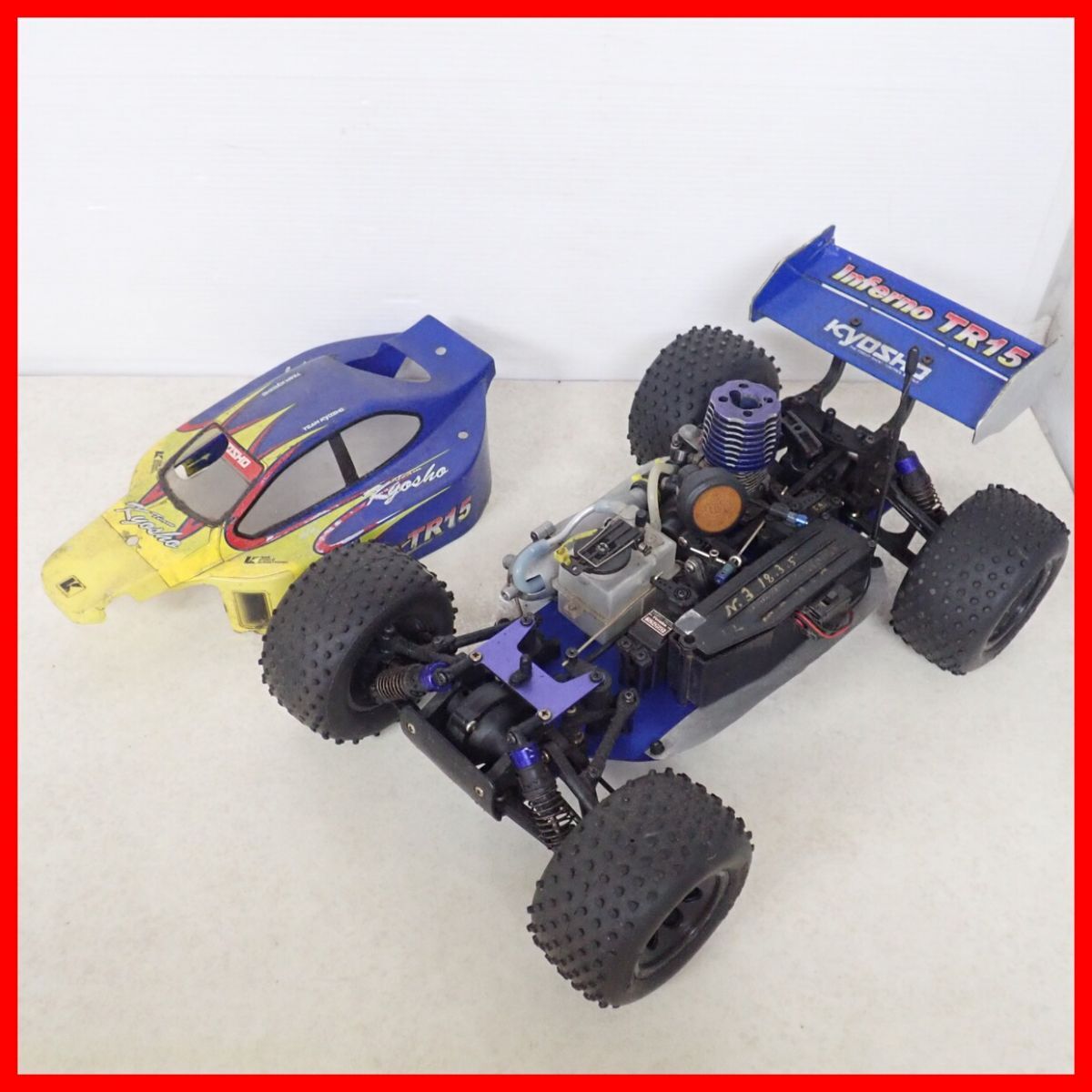中古 京商 インファーノ15エンジンカー Yahoo!オークション -「京商 インファーノ」(完成品(エンジン