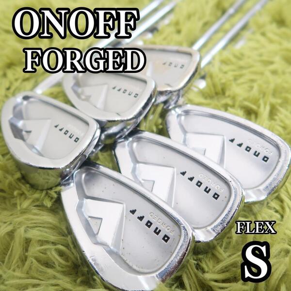 ☆名器☆ オノフ ONOFF フォージド forged アイアンセット 6本