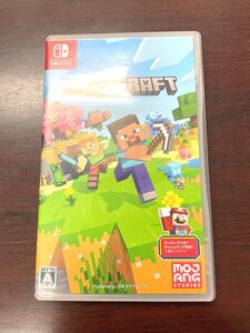 ★A98753:マインクラフト 任天堂 switch 専用 ゲームソフト 説明書.付属品無し 箱有 通電・動作未確認 ジャンク扱い