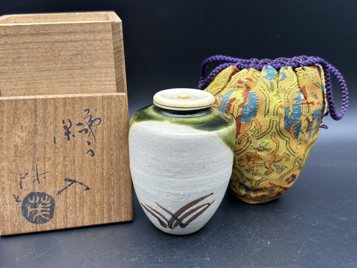 経典ブランド 2025年最新】Yahoo!オークション 織部の中古品 茶道具 -茶入れ 工芸品