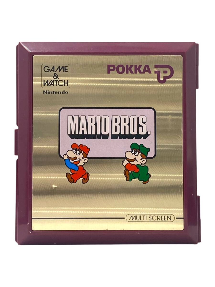 任天堂GAME &WATCH マリオブラザーズ POKKA懸賞 Yahoo!オークション -「pokka」(ゲームウォッチ) (携帯型)の落札