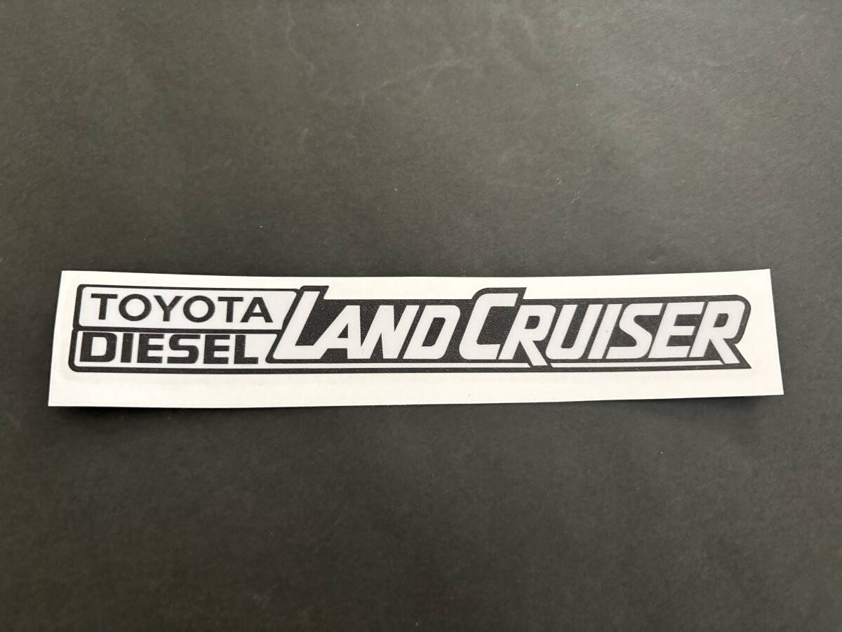  Land Cruiser 70 эмблема способ дизель с логотипом стикер новый товар! Land Cruiser 70