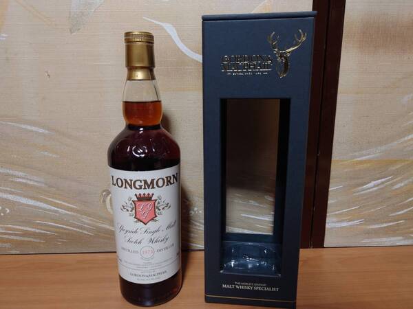 送料無料 希少 39年 LONGMORN ロングモーン 1973-2012 700 43 GM G&M ゴードン&マクファイル ウイスキー 検索 マッカラン 箱 18 25 30 旧