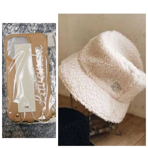 宇野実彩子 LAVANDA ラバンダ バケハ&iPhoneケースショルダー