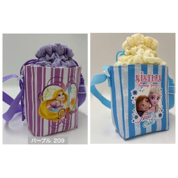 しまむら ディズニー アナ雪&ラプンツェル ポップコーンショルダーバッグ