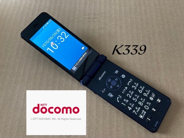 K339 ドコモ AQUOSケータイ 4G SH-02K simフリー ガラホ ガラケー アクオス カメラレス 電池パック sh44 shbl02 sh-n01 日本通信 povo