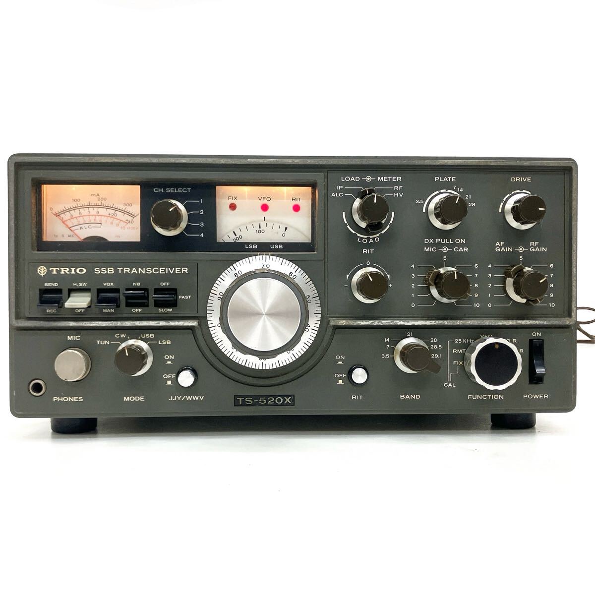 トリオ (現 ケンウッド)製 TS-520X 送信出力改造品 (オマケ付き) Yahoo!オークション -「trio ts-520」の落札相場・落札価格