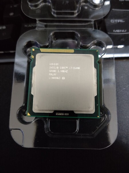 【中古品】Intel Core i7-2600K (3.4GHz/TB:3.8GHz) bulk LGA1155/4C/8T/L3 8M/HD Graphics 3000/TDP95W -377