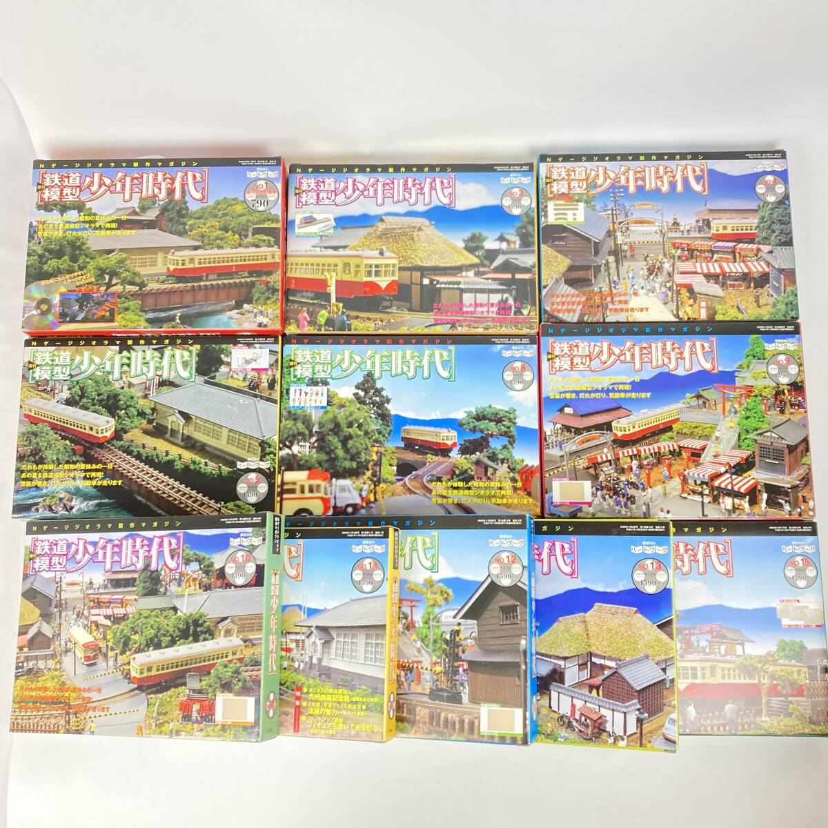 週刊鉄道模型 少年時代 53個まとめ売り