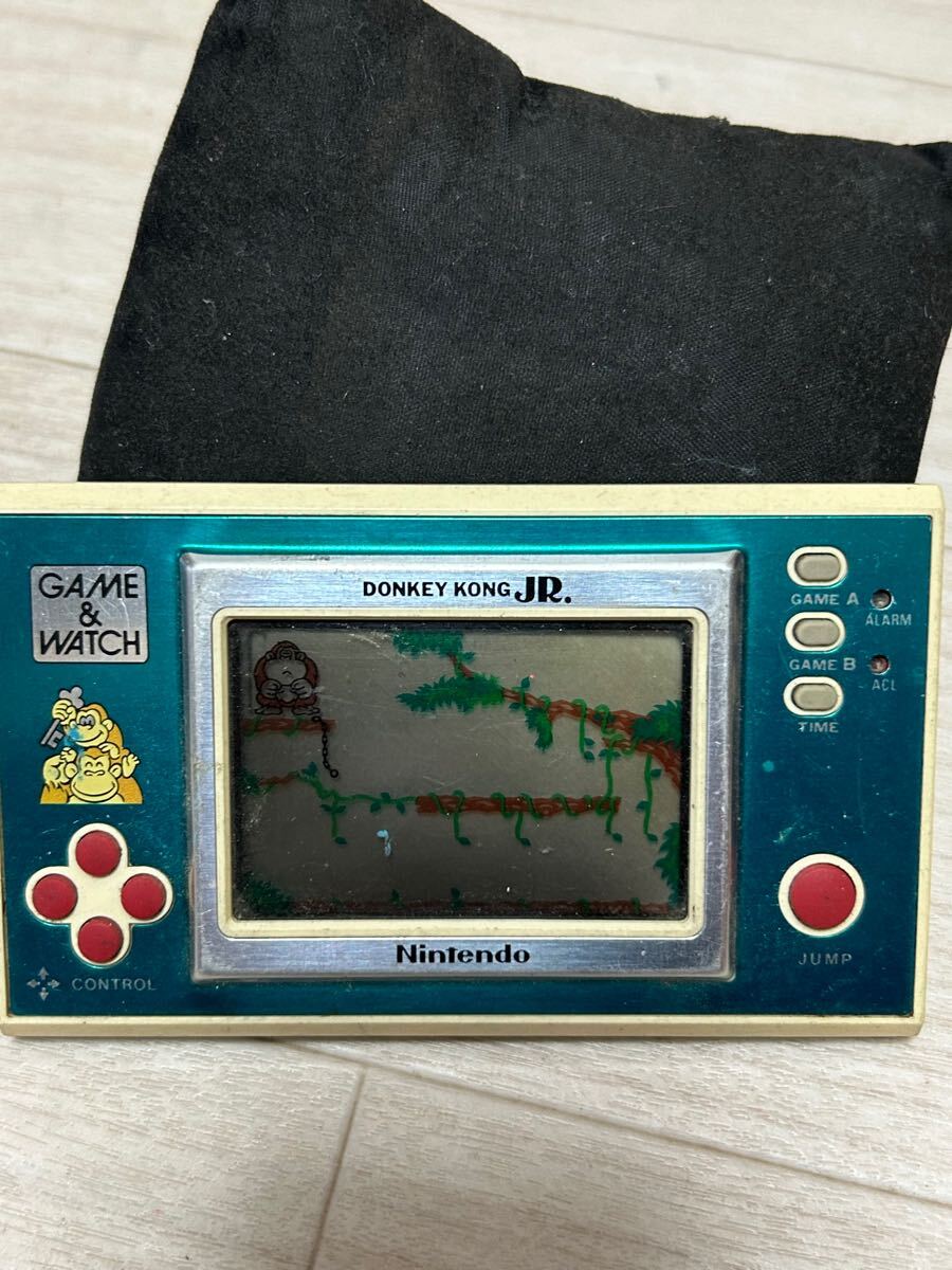 完動品】ゲームウォッチ ドンキーコング 任天堂 DK-52 1982年製