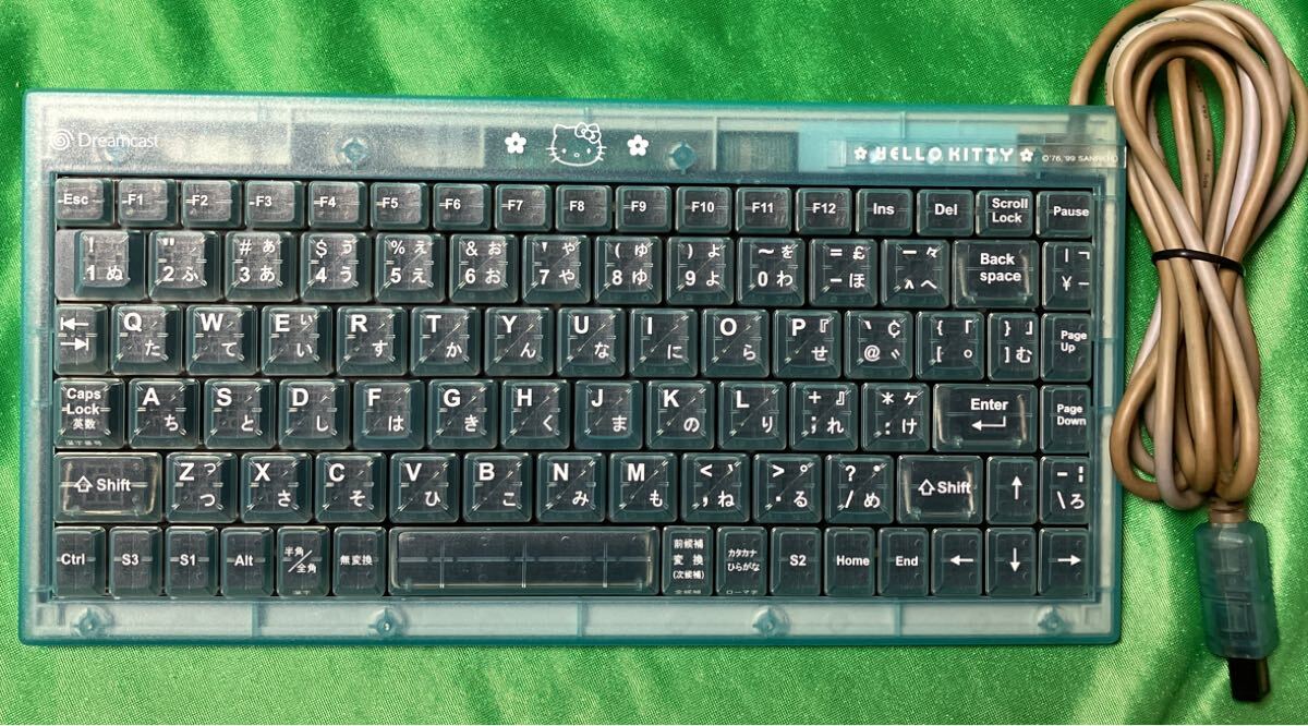 ドリームキャスト キティ キーボード Yahoo!オークション -「ハローキティキーボード」(ドリーム
