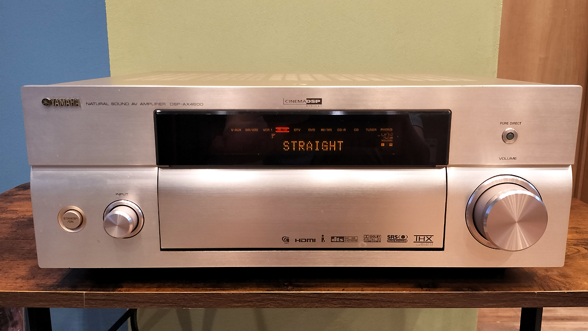 YAMAHA DSP-AX4600 AVアンプ純正リモコン付中古品 Yahoo!オークション -「dsp-ax4600」の落札相場・落札価格