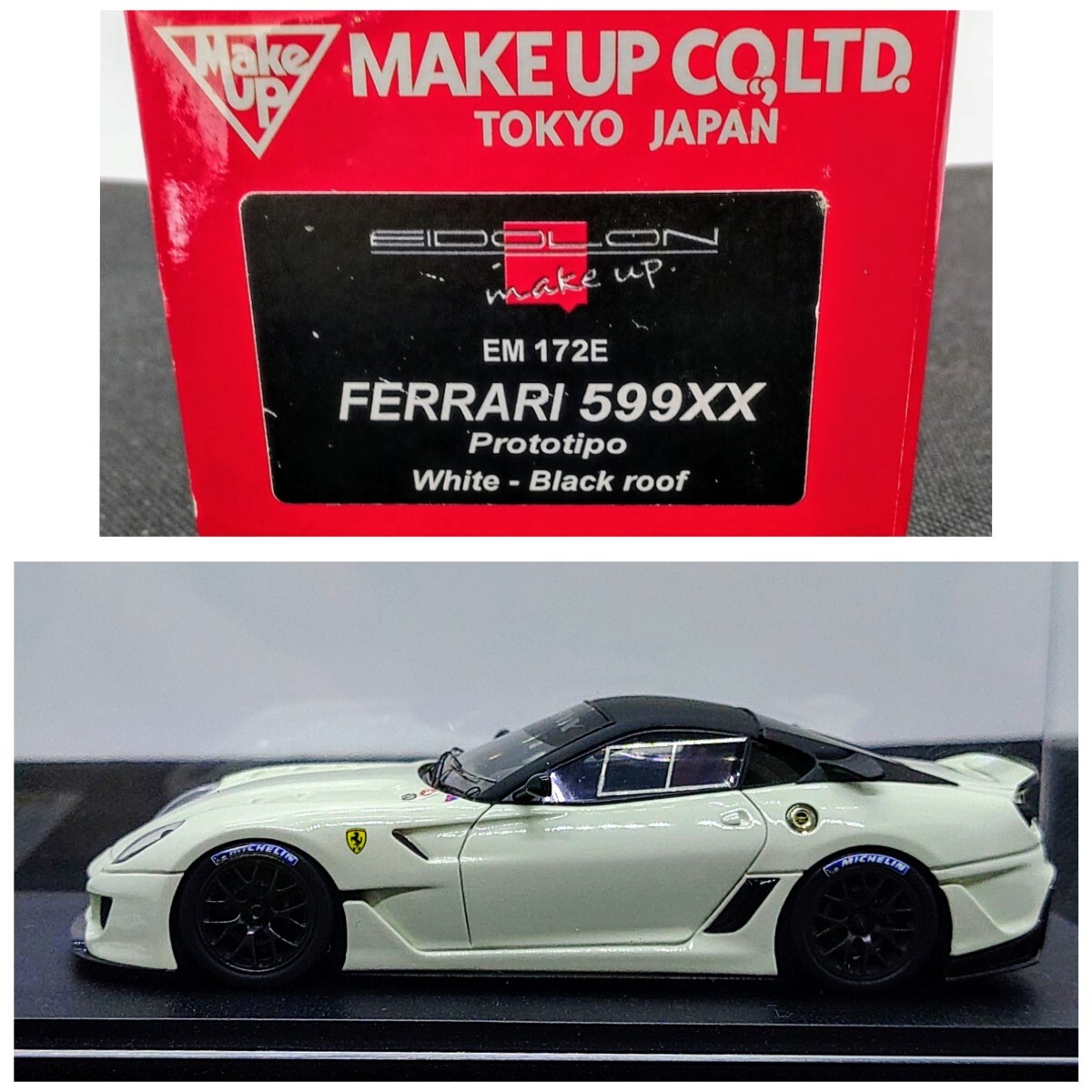 メイクアップ アイドロン 1/43 フェラーリ 412P NART ホワイト Yahoo!オークション -「eidolon ferrari」(ミニカー) の落札相場