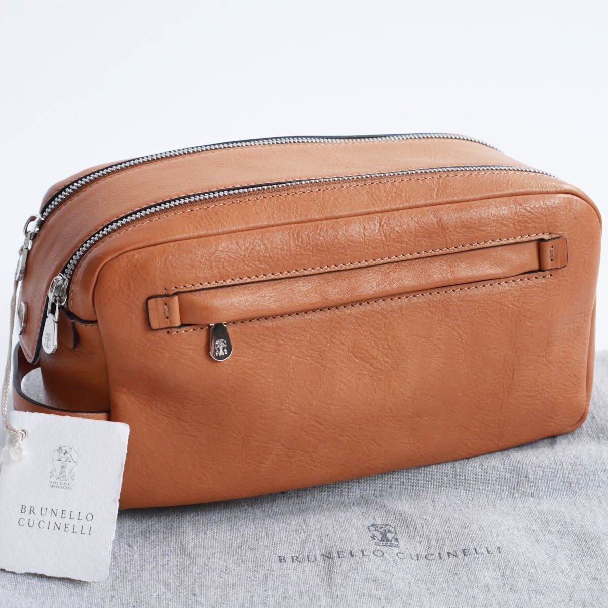 【★エレガント★】Brunello Cucinelli ☆ クラッチバッグ Yahoo!オークション -「ブルネロクチネリ バッグ」(ブルネロ