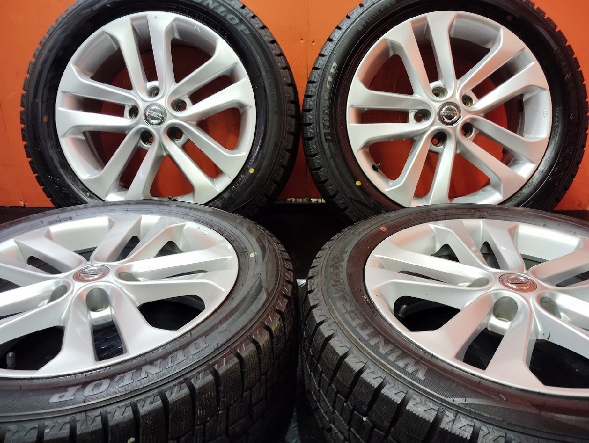 【ポコポコ】215/55r17 ジューク　純正ホイール　スタッドレス　③ 楽天市場】日産 ジューク（スタッドレスタイヤ・ホイールセット