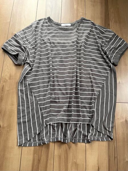 サマンサモスモス sm2★ボーダー★半袖Tシャツ★トップス★オーバーサイズ