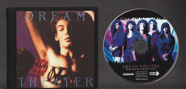 即決 DREAM THEATER ドリーム・シアター When Dream And Day Unite シリアル・ナンバー入り限定盤 2002年 デジタルリマスター 輸入盤CD