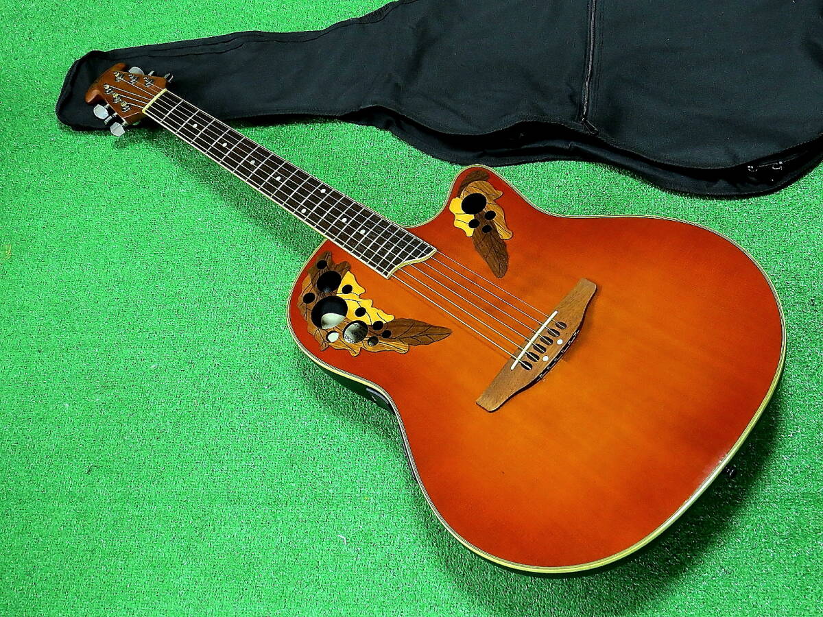 Ovation オベーション AE148 エレアコ アコギ ギター ケース付き Yahoo!オークション -「)148」(アコースティックギター) (ギター