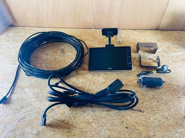 フルセット/Clarion/CJ-7600A/CC-6500B/動作確認済み/バックカメラ/バックモニター/中間ケーブル約23メートル/クラリオン/トラック/バス