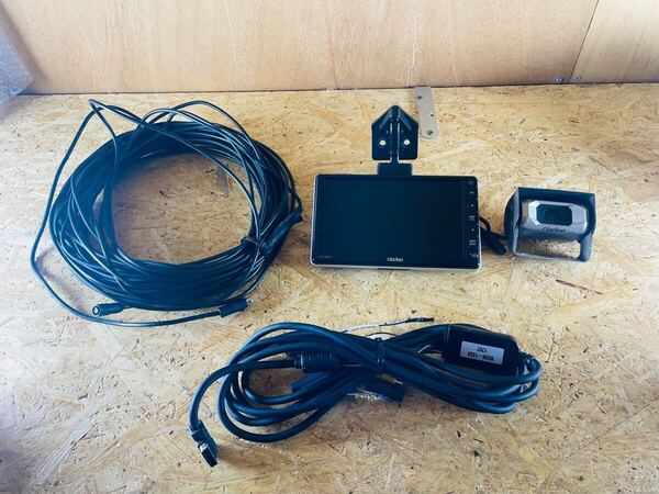 画質良好/Clarion/CJ-7600A/CC-6600B/バックカメラ/バックモニター/中間ケーブル約25メートル/動作確認済み/フルセット/トラック/バス