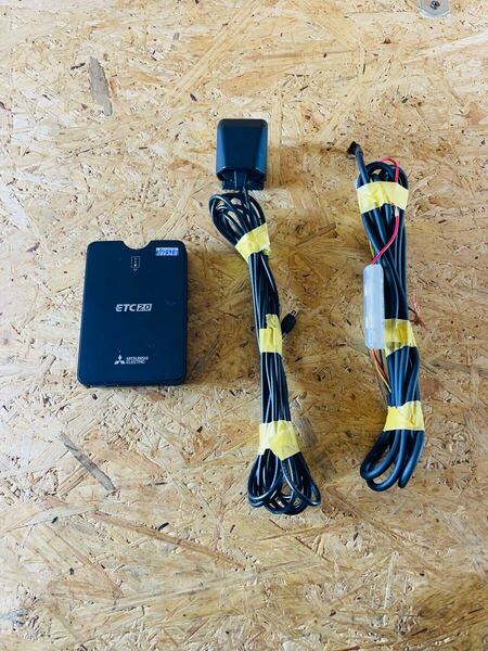 ETC2.0/ETC車載器/EP-9UD16VBG/アンテナ分離型音声案内/動作確認済み/新セキュリティー規格/三菱電機/