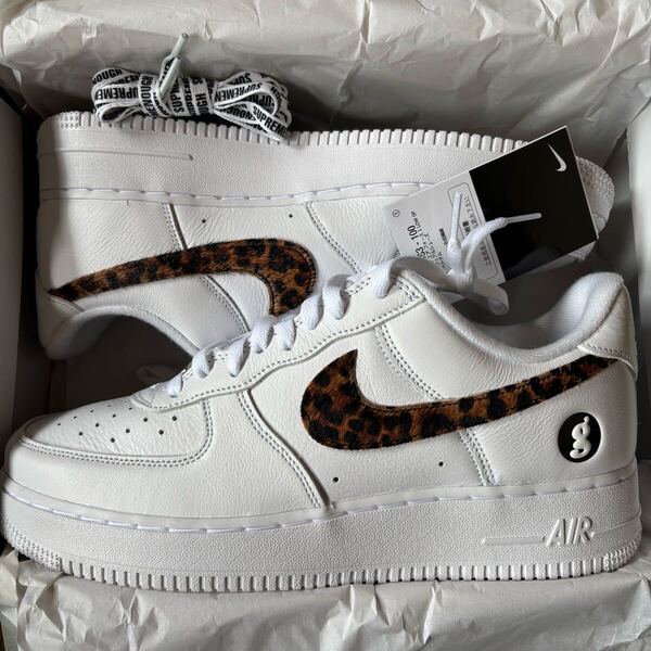 28cm 新品即決 SUPREME GOODENOUGH NIKE AIR FORCE 1 LOW WHITE AF1 エアフォース1 シュプリーム グッドイナフ ホワイト 白