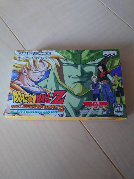 NINTENDO ニンテンドー GBA ゲームボーイアドバンス ドラゴンボールZ THE LEGACY OF GOKUⅡ 箱付 中古