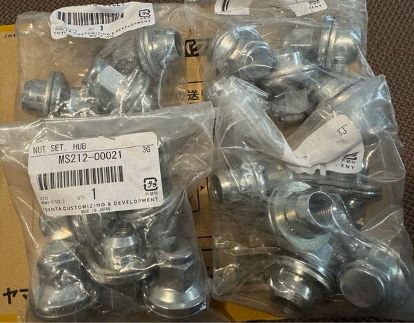 ☆新品未使用品☆ 送料込み トヨタ 40 アルファード ヴェルファイア 純正 平座 ホイール ナット 20ヶ M14×P1.5 HEX21