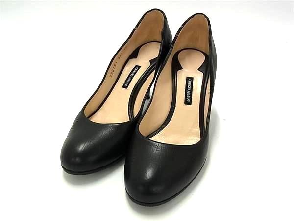 ジョルジオ アルマーニGIORGIO ARMANI レザーローカットシューズ