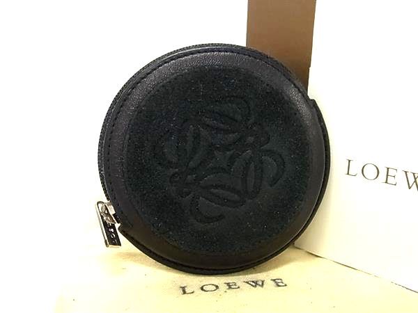 LOEWE コインケース スエード レザー Yahoo!オークション -「ロエベ コインケース スエード」の落札