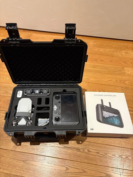 DJI mini2 スマートコントローラーrm500 ケース付長時間バッテリーフルセット