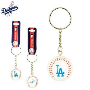 новый товар Los Angeles doja-sMLB официальный мяч брелок для ключа dodgers большой . sho flat LAdoja-s бейсбол мяч Logo Major League официальный товары