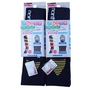 north peak(ノースピーク) ソックス着圧&グリップタイプ 2足セットサイズ 23~25cm