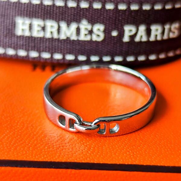 HERMES エルメス エヴァー シェーヌダンクル プラチナ 13号