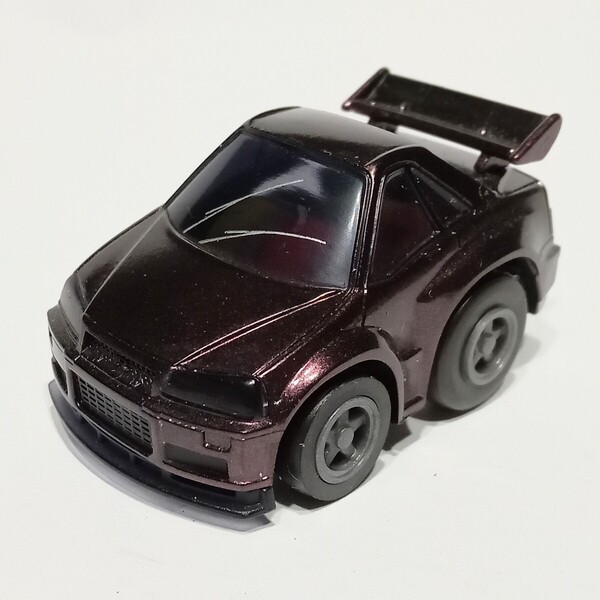 チョロQ 日産スカイライン GT-R R34 ギフトセット パープルメタリック