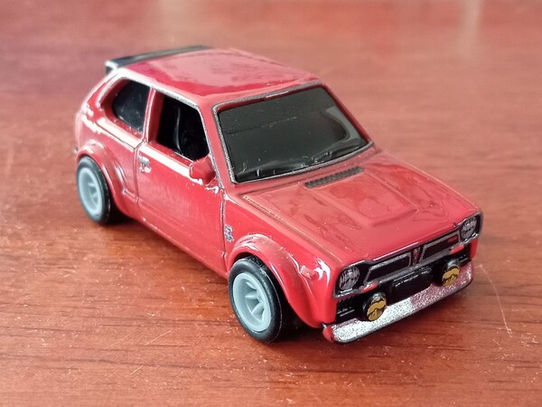 ホットウィール ホンダシビック 73 Honda Civic Custom ミニカー 旧車