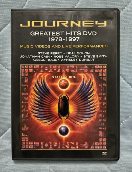 来日記念DVD WBCテーマ曲 JOURNEY/ジャーニー オールヒット曲ライヴ+プロモ【グレイテストヒッツ】輸入盤