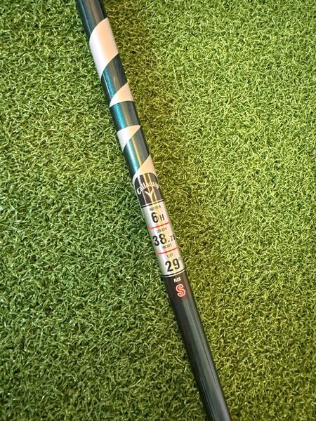 新品! ELYTE 6H用 スリーブ付 ベンタス グリーン VENTUS GREEN 5 for CW S シャフト