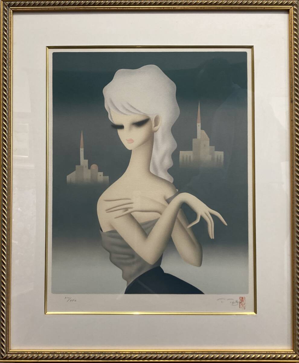 Yahoo!オークション -「東郷青児 リトグラフ」(版画) (美術品)の