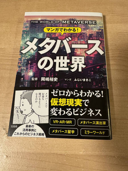 メタバースの世界 ゼロからわかる仮想現実 VR AR ビジネス