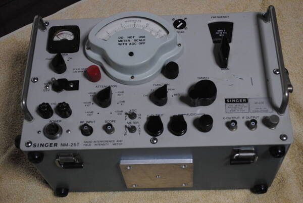 シンガー NM-25T 無線干渉 電界強度計 SINGER NM-25T