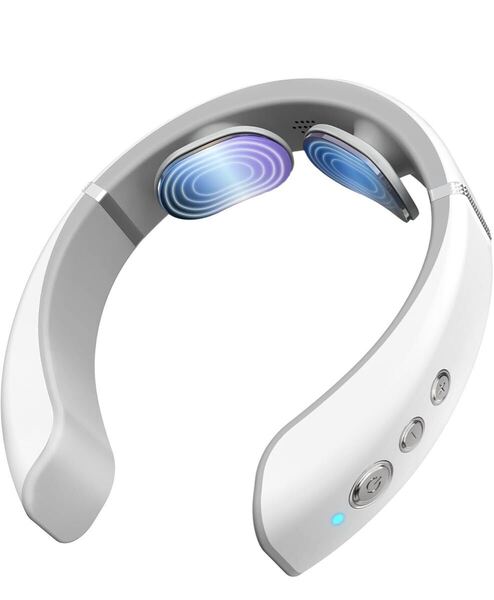 ネックケア 首 リラクゼーション器 2025新登場(EMS&TENSのW効果x加温 振動)