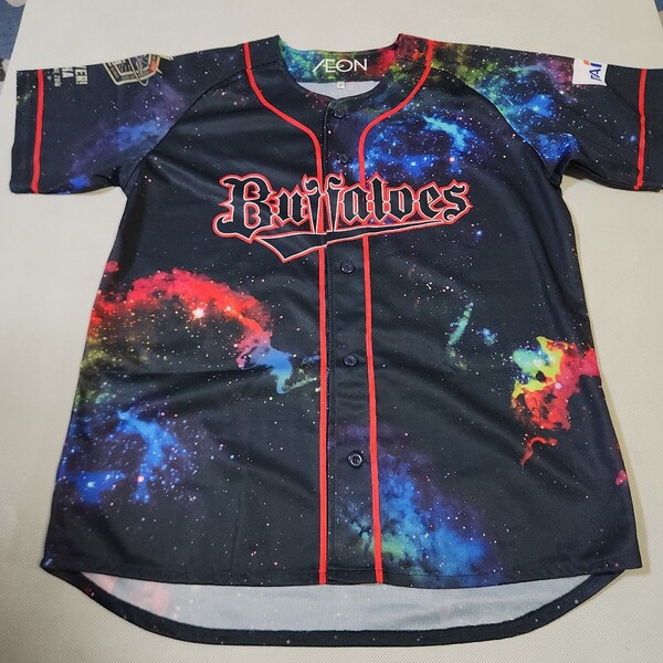 オリックスバファローズ大坂の夏の陣2016年シリーズ非売品ユニフォーム 未使用保管品 宇宙柄