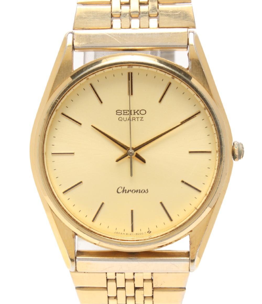 SEIKO セイコー Chronos クロノス 腕時計 ゴールド クォーツ Chronos クロノス 腕時計 ウォッチ クォーツ デイデイト
