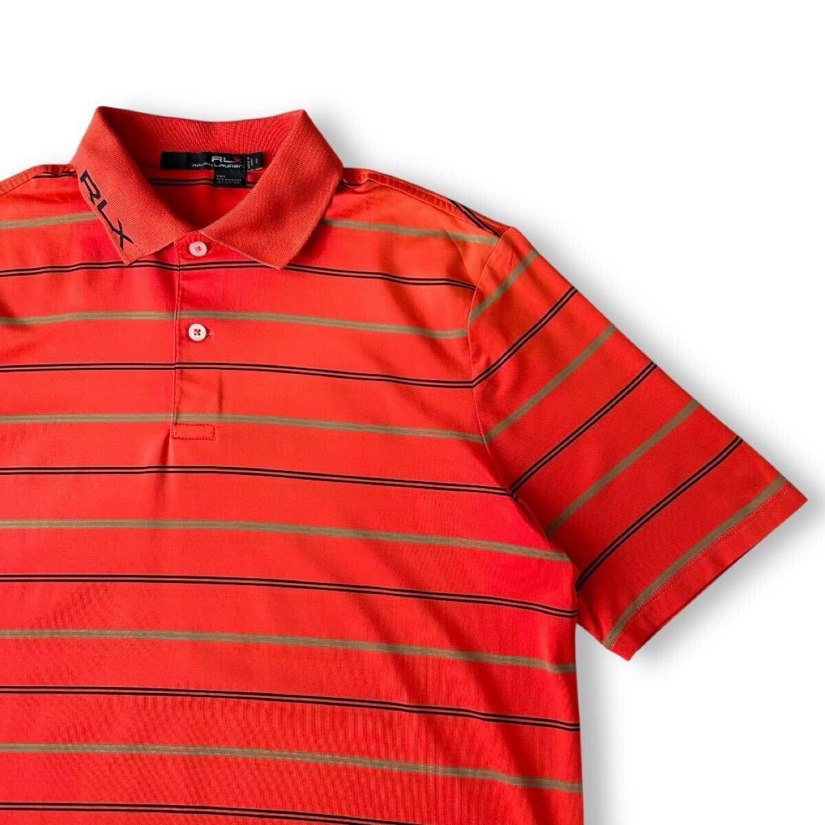 RLX ラルフローレン 未使用 夏ゴルフ ポロシャツ 日本Lサイズ相当 RLX ラルフローレン ゴルフ ポロシャツ THE OPEN 吸汗速乾 希少